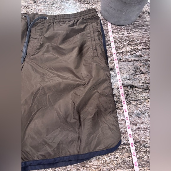 Prada Dark Olive Swim/Board Shorts, 54 - Picture 3 of 10